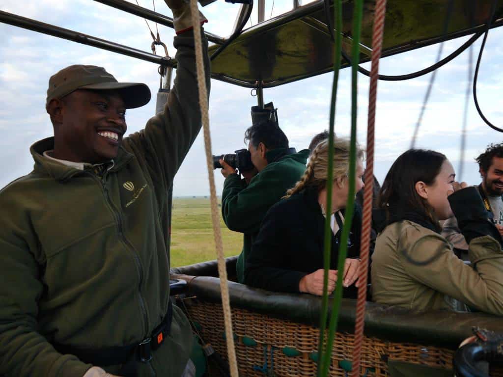 Hot Air Balloon Safari in the Serengeti