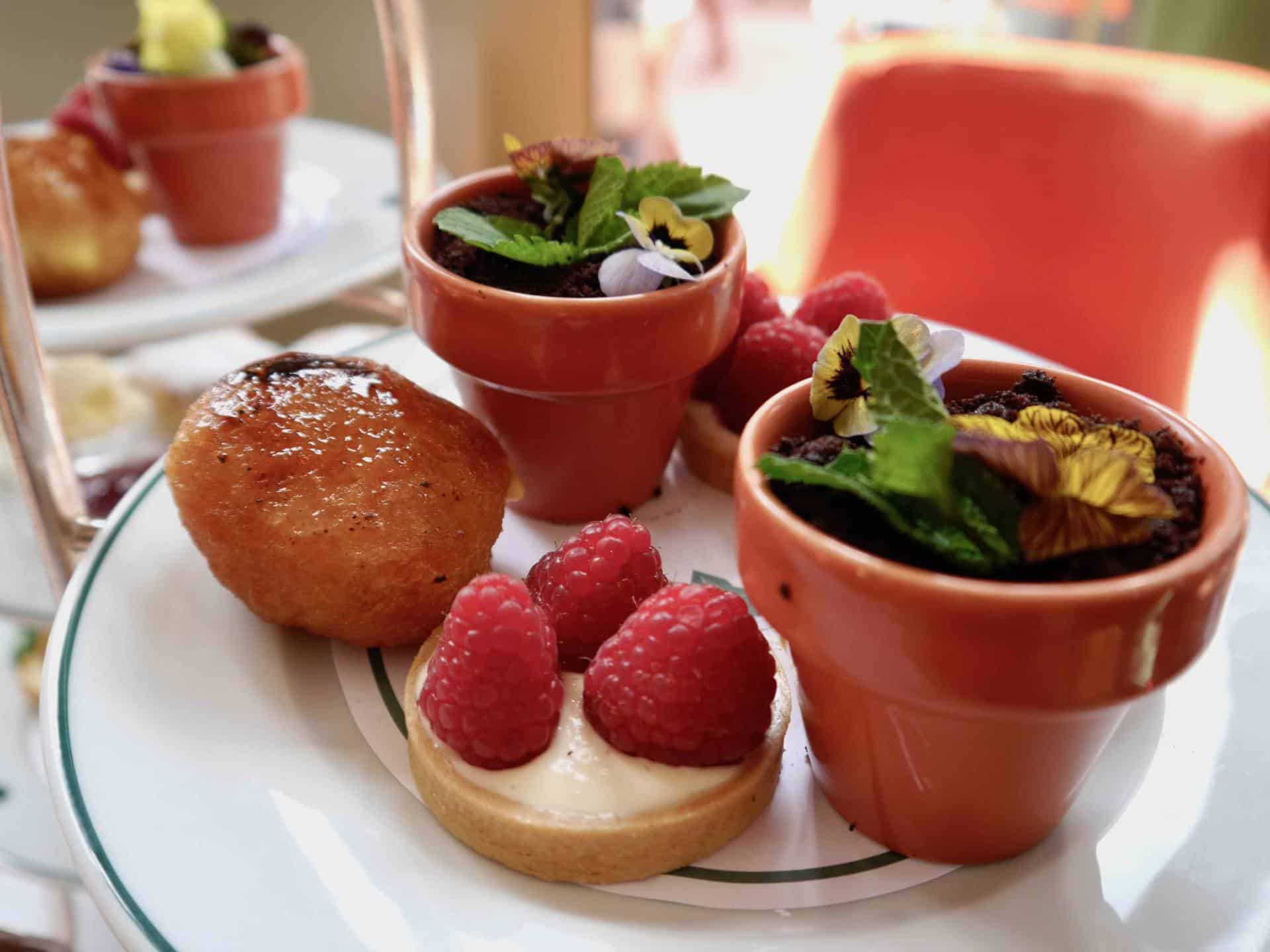 Desserts Afternoon tea at The Ivy St Helens Square, York