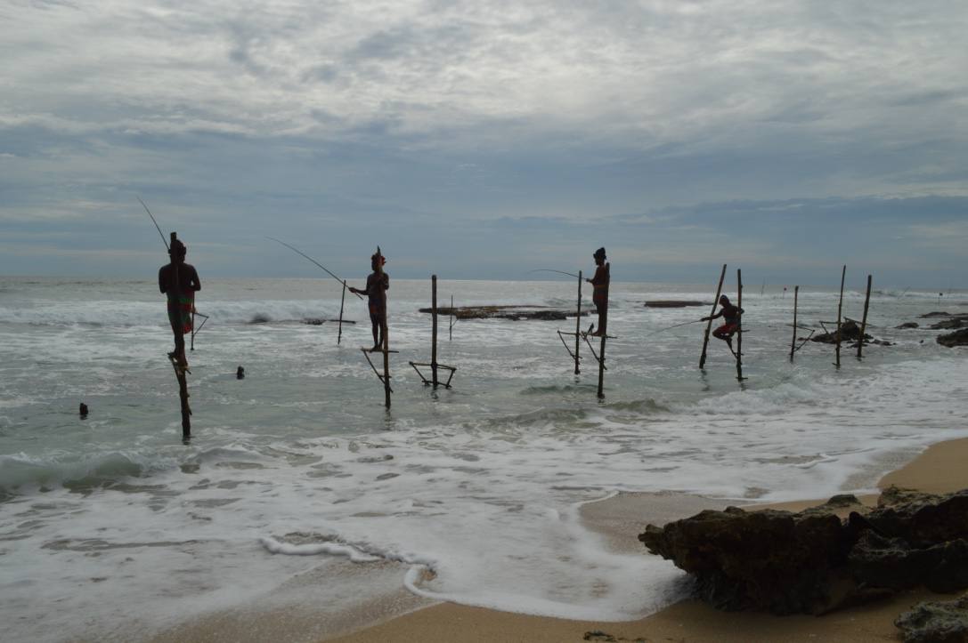 stilt-fishing