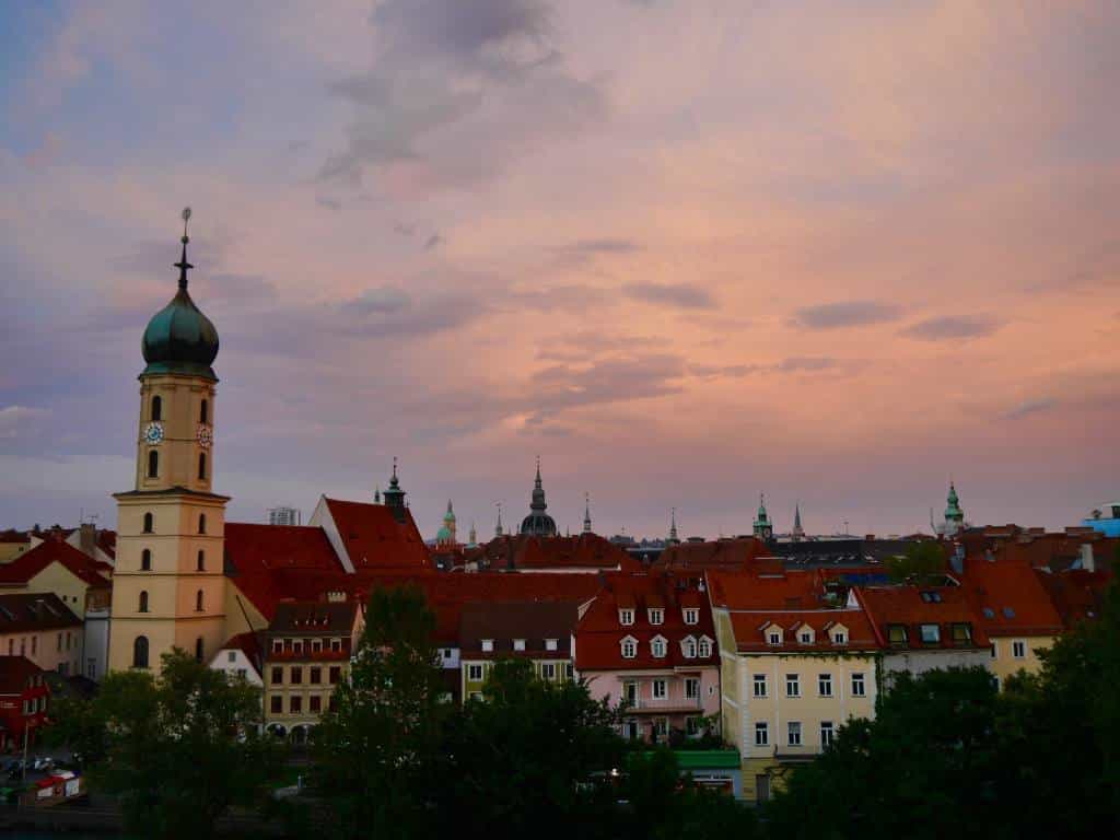 sunset-graz-austria