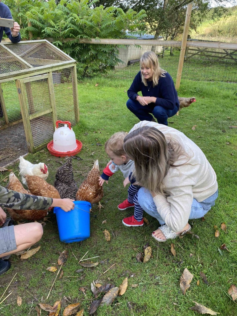 Staying at Decrease Campscott Farm in North Devon